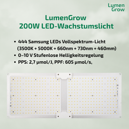 LumenGrow 240W LED-Wachstumslicht